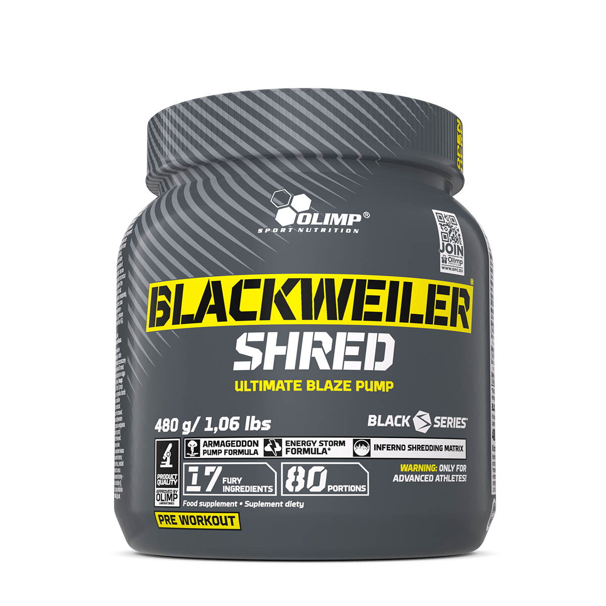 Olimp Blackweiler Shred 480g