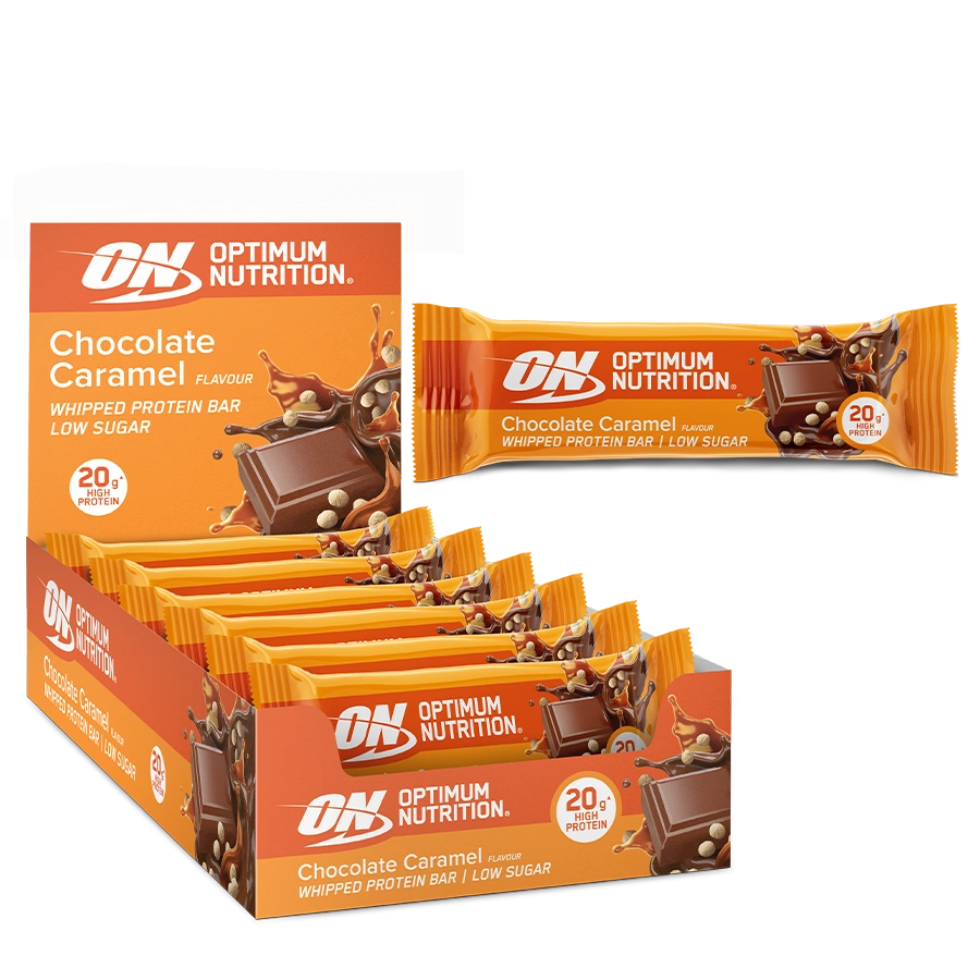 Optimum Protein Bar 60g Whipped Chocolate Caramel
